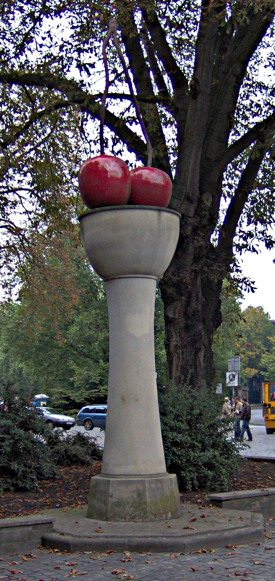 Cherry Column by Thomas Schütte