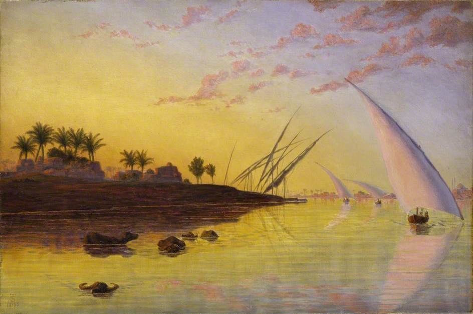 View on the Nile by Thomas Seddon