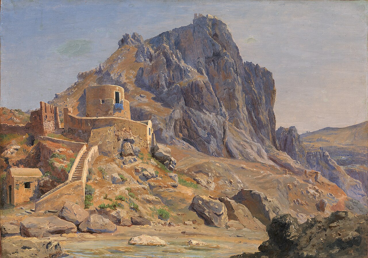 View of Marina Piccola, Capri: Morning Light by Thorald Læssøe