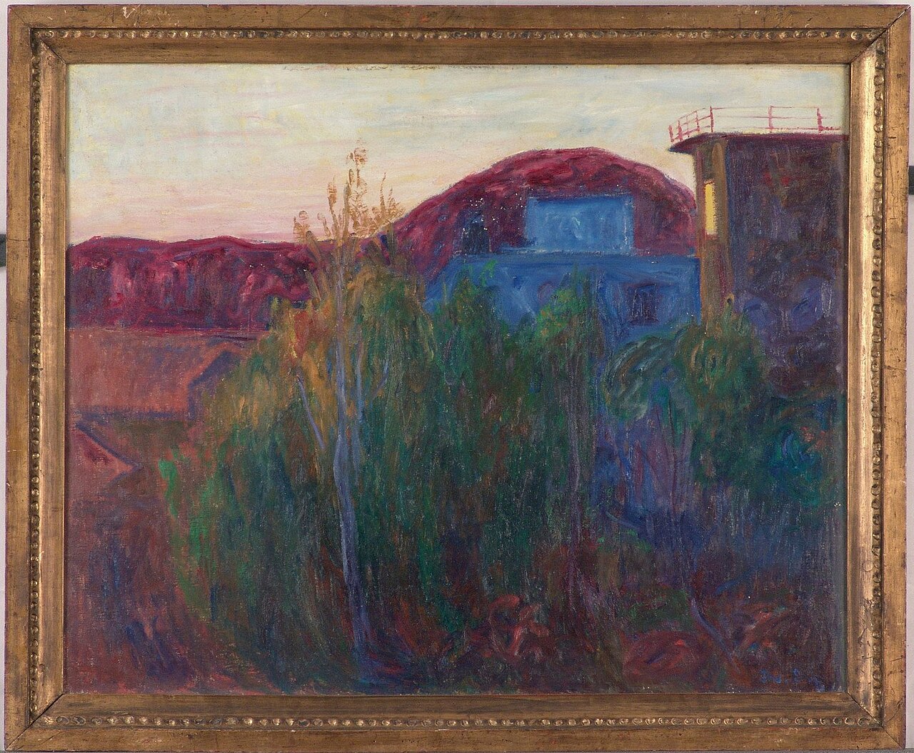 Landscape (Balbergkampen) by Thorvald Erichsen