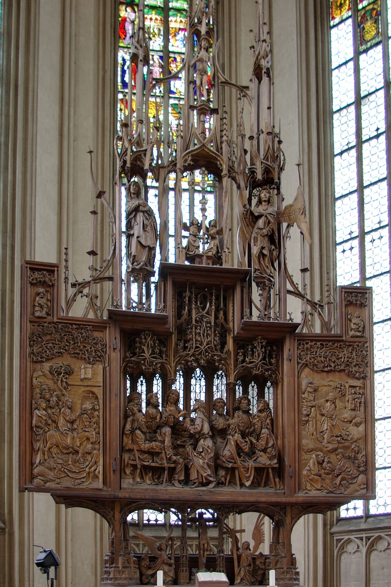 Holy Blood altar by Tilman Riemenschneider