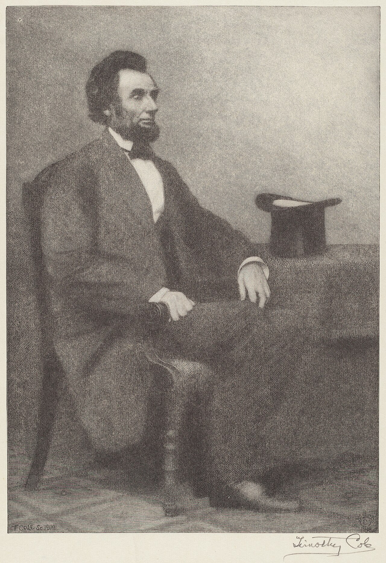 Abraham Lincoln by Timothy Cole