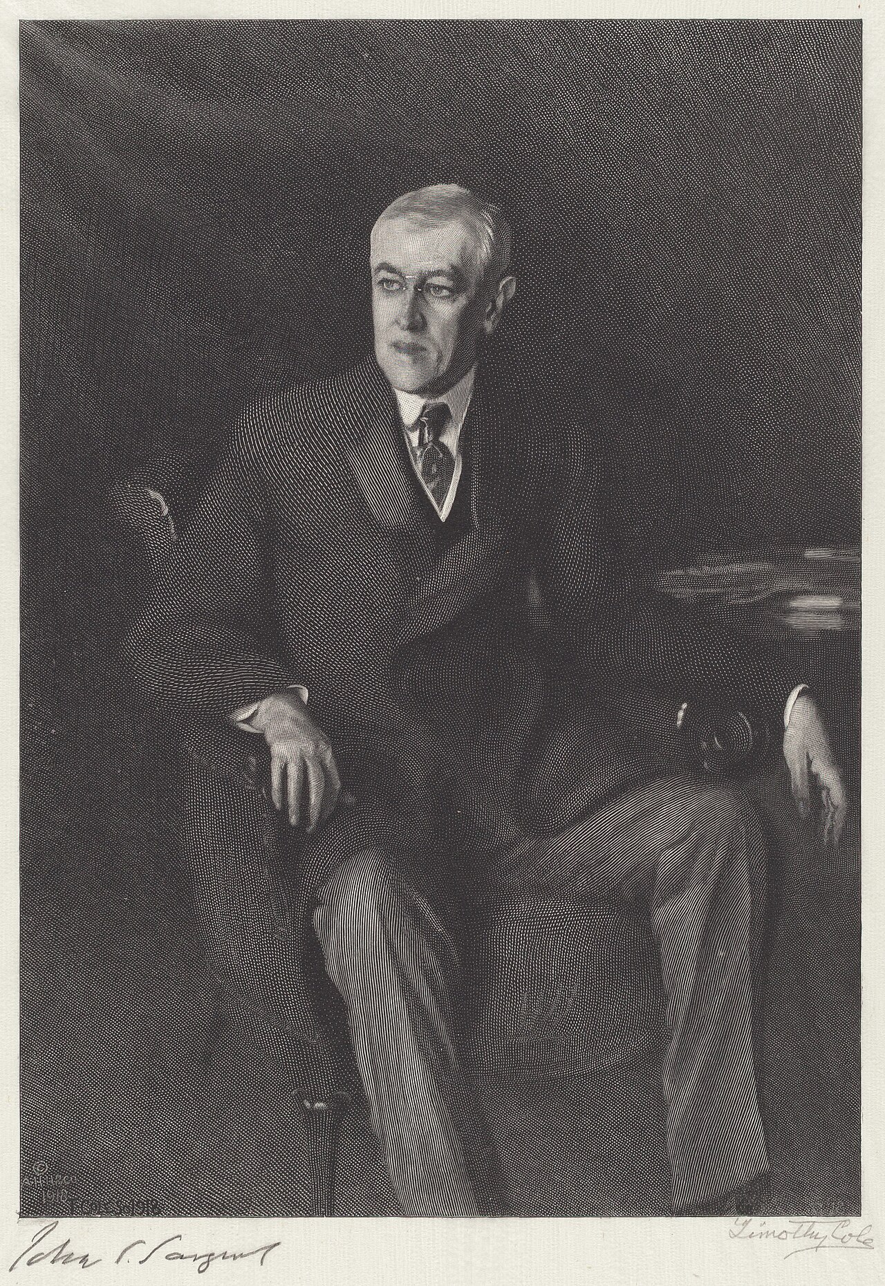 Woodrow Wilson by Timothy Cole
