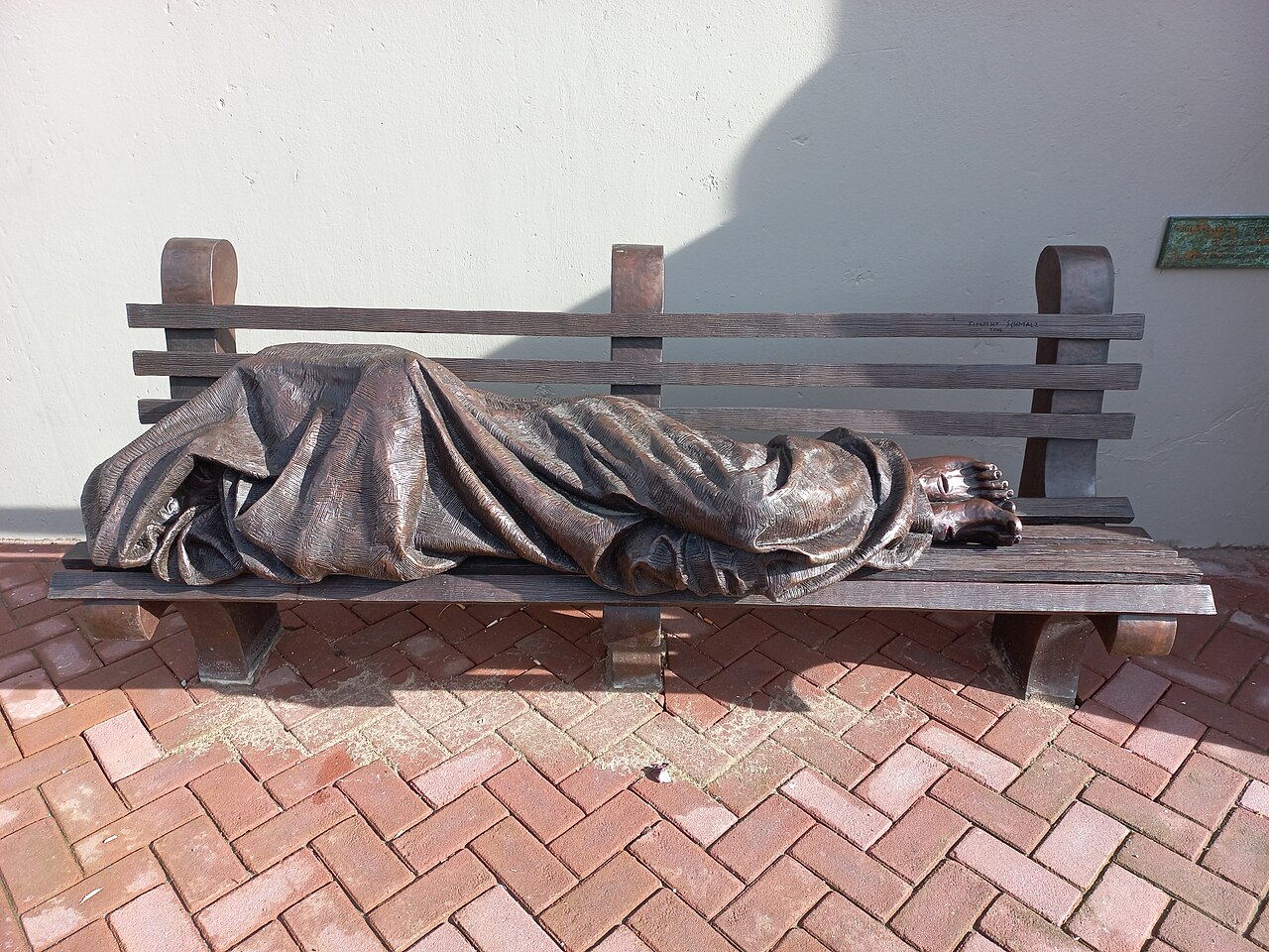 Homeless Jesus by Timothy P. Schmalz