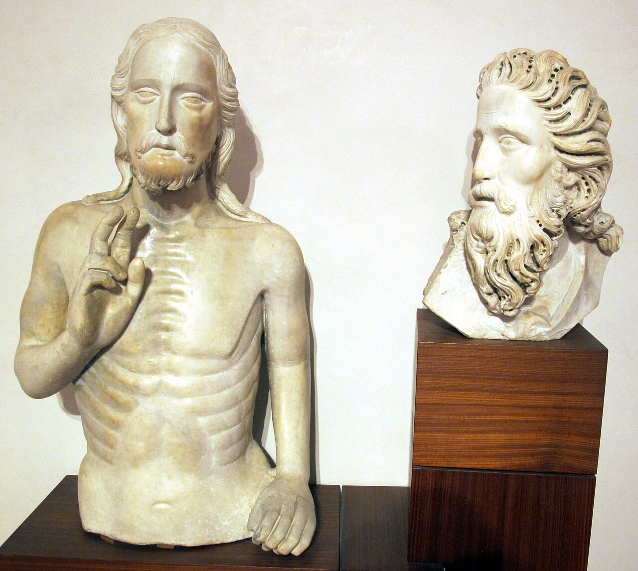 The Baptism of Christ by Tino di Camaino