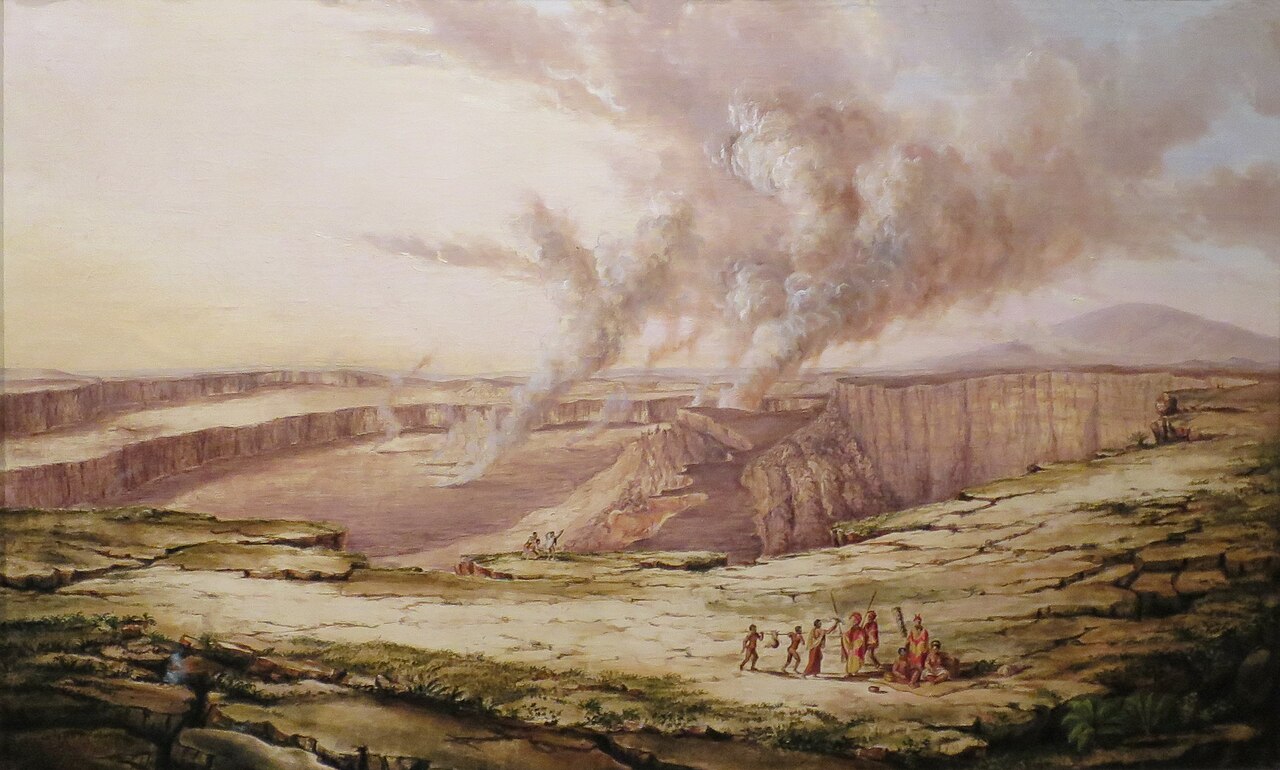 Kilauea by Day by Titian Peale