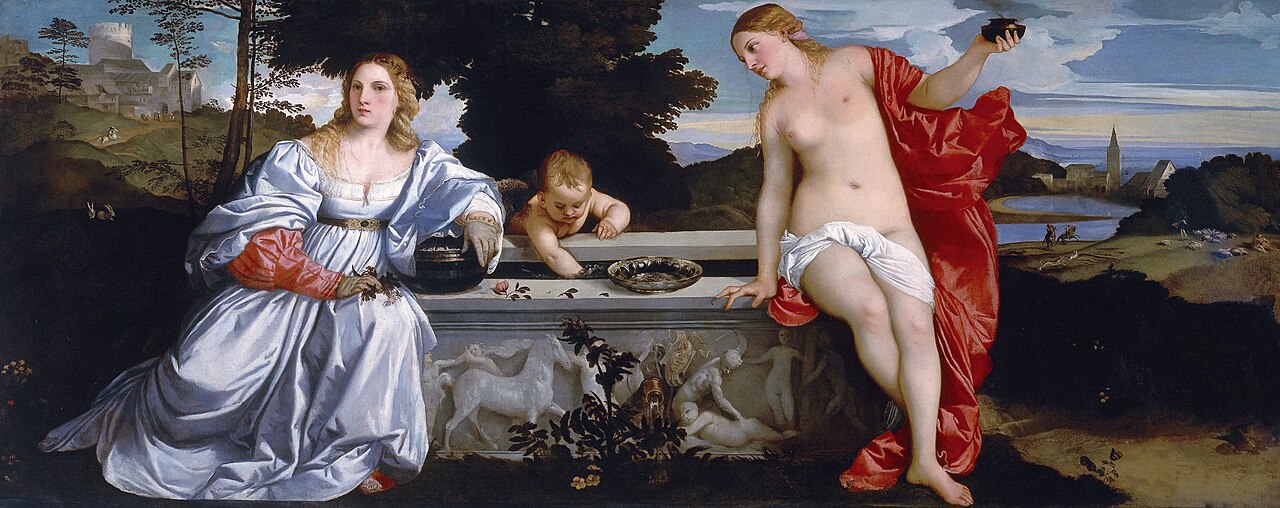 Sacred and Profane Love by Titian