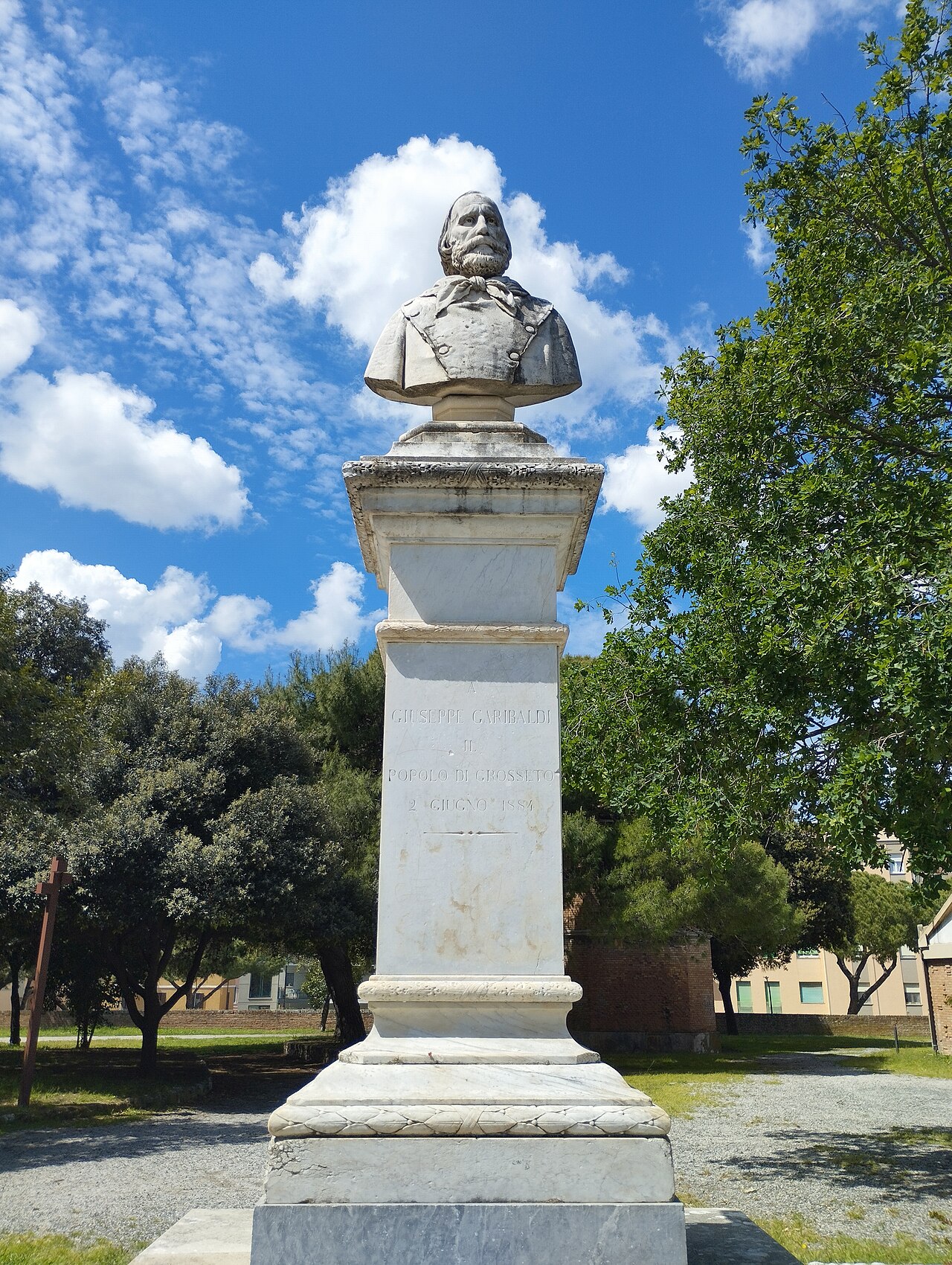monument to Giuseppe Garibaldi by Tito Sarrocchi