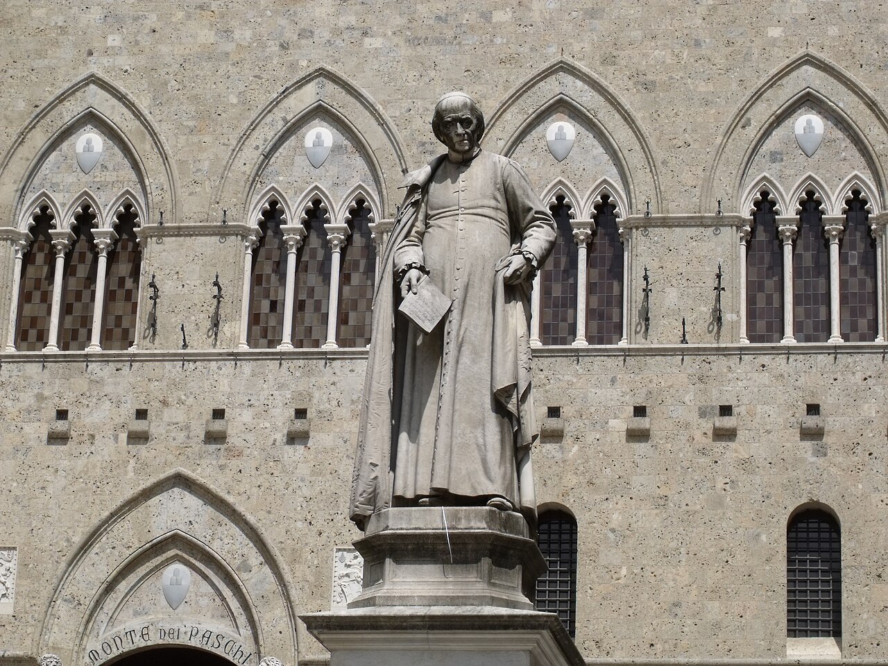 Statue of Sallustio Bandini by Tito Sarrocchi
