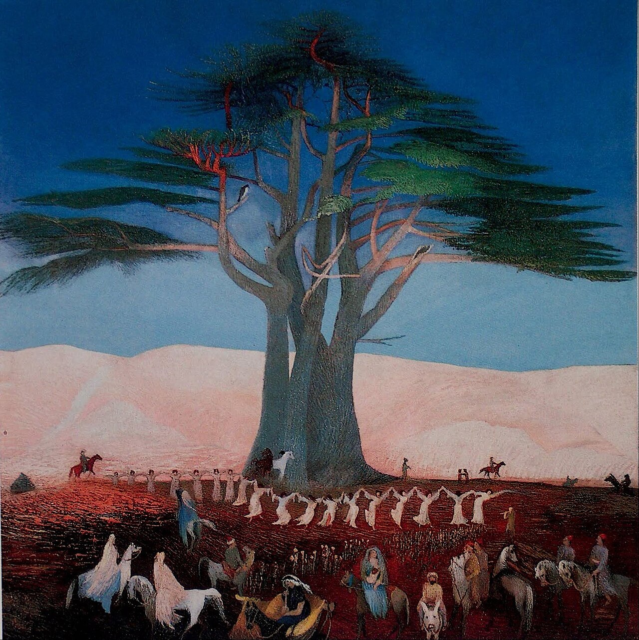 Pilgrimage to the Cedars of Lebanon by Tivadar Csontváry Kosztka