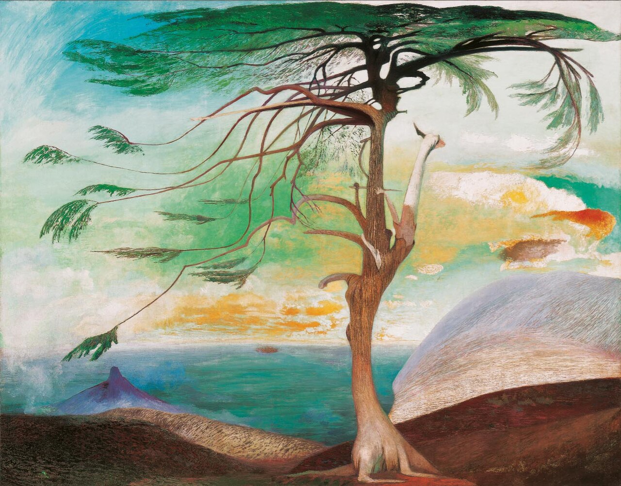 The Lonely Cedar by Tivadar Csontváry Kosztka