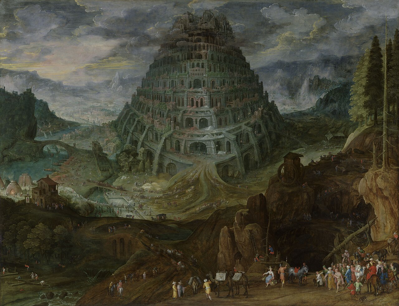 The Tower of Babel by Tobias Verhaecht