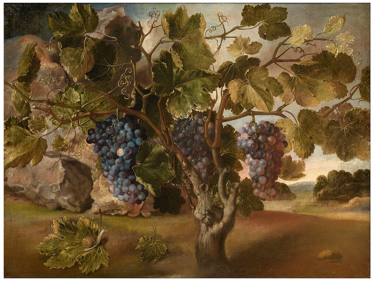 Landscape with a Vine by Tomás Yepes