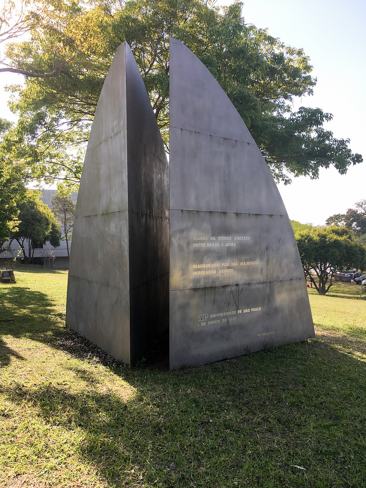 Monument to Friendship between Brazil and Japan by Tomie Ohtake