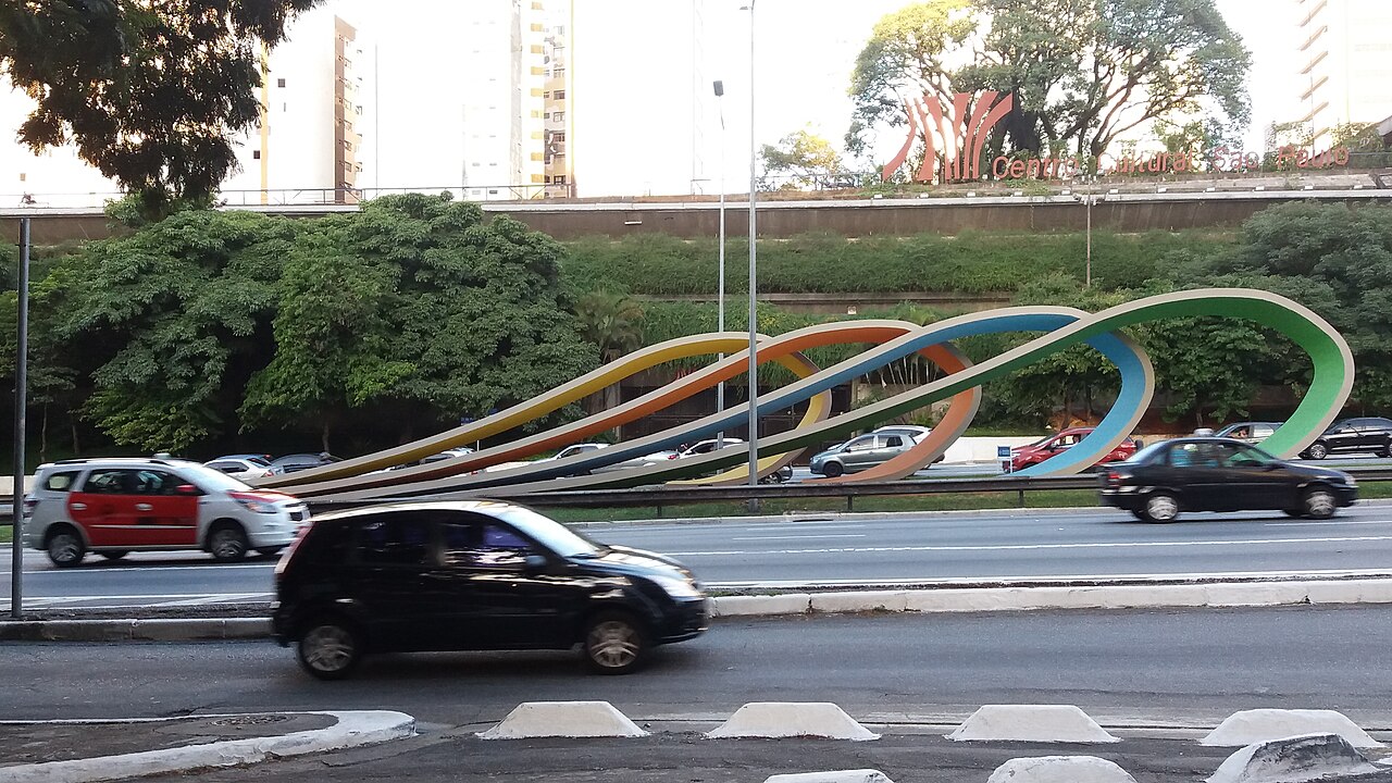 Monumento dos 80 Anos da Imigração Japonesa by Tomie Ohtake
