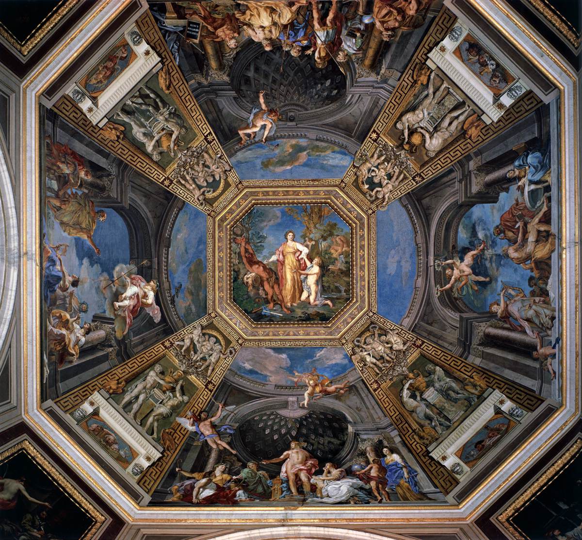 Apollo and the Muses by Tommaso Conca