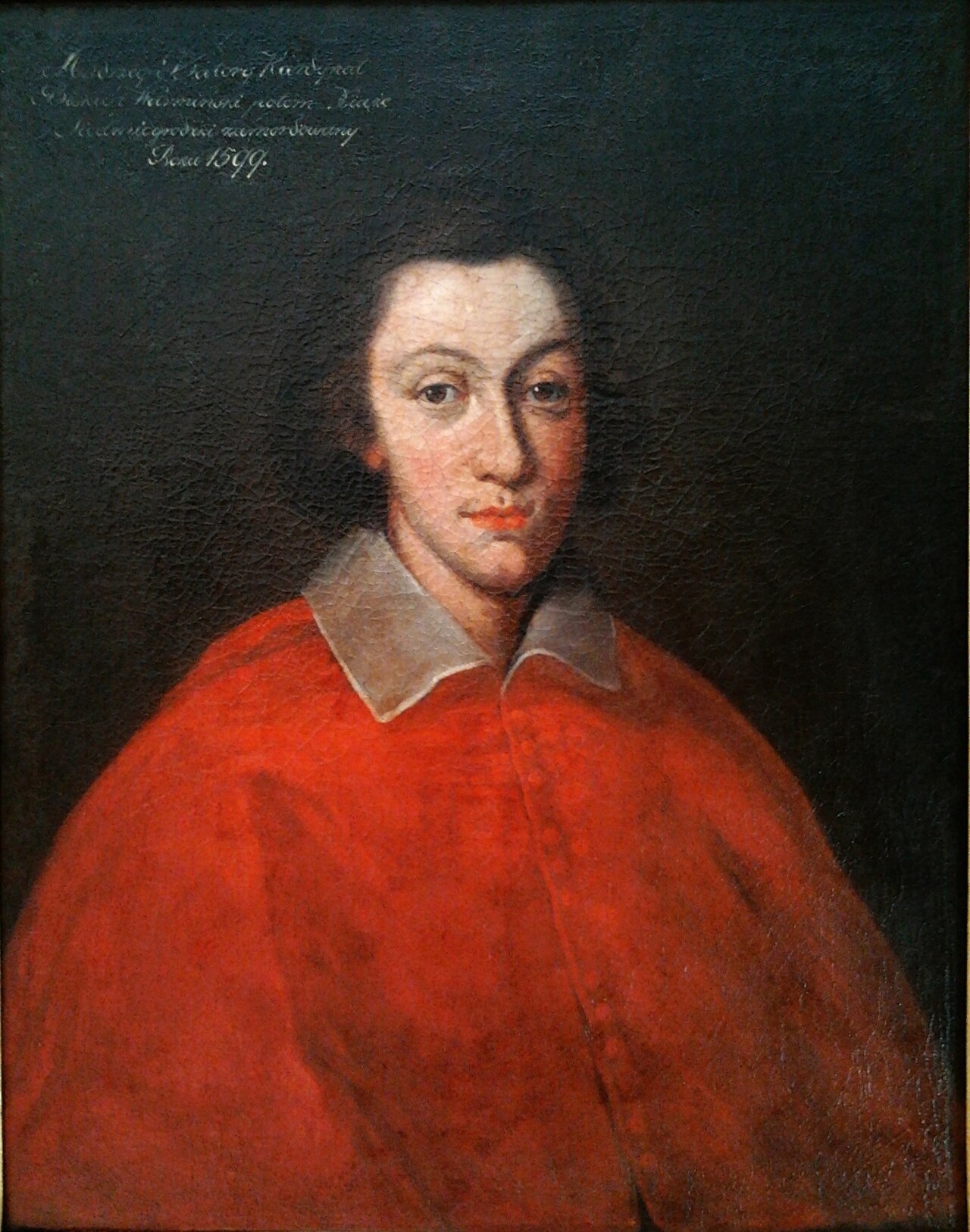 Portrait of Cardinal John Albert Vasa (1612-1634) by Tommaso Dolabella