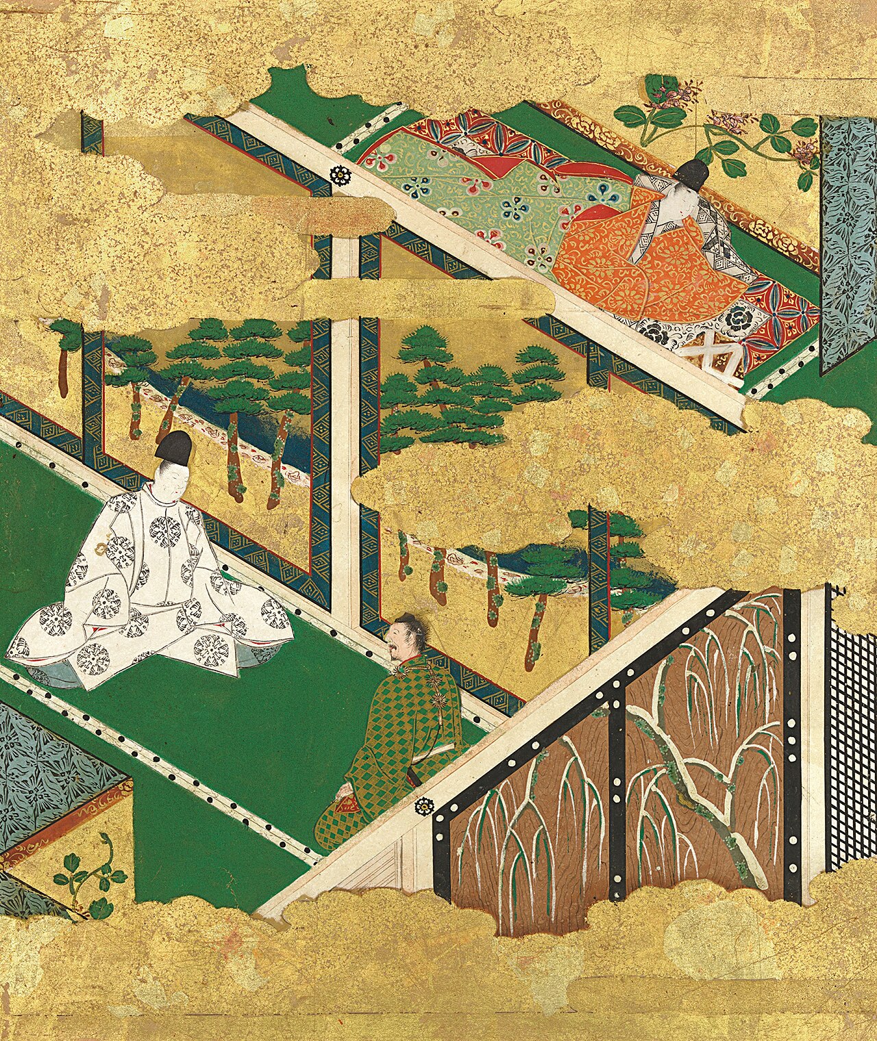 “The Oak Tree” (Kashiwagi) by Tosa Mitsuyoshi