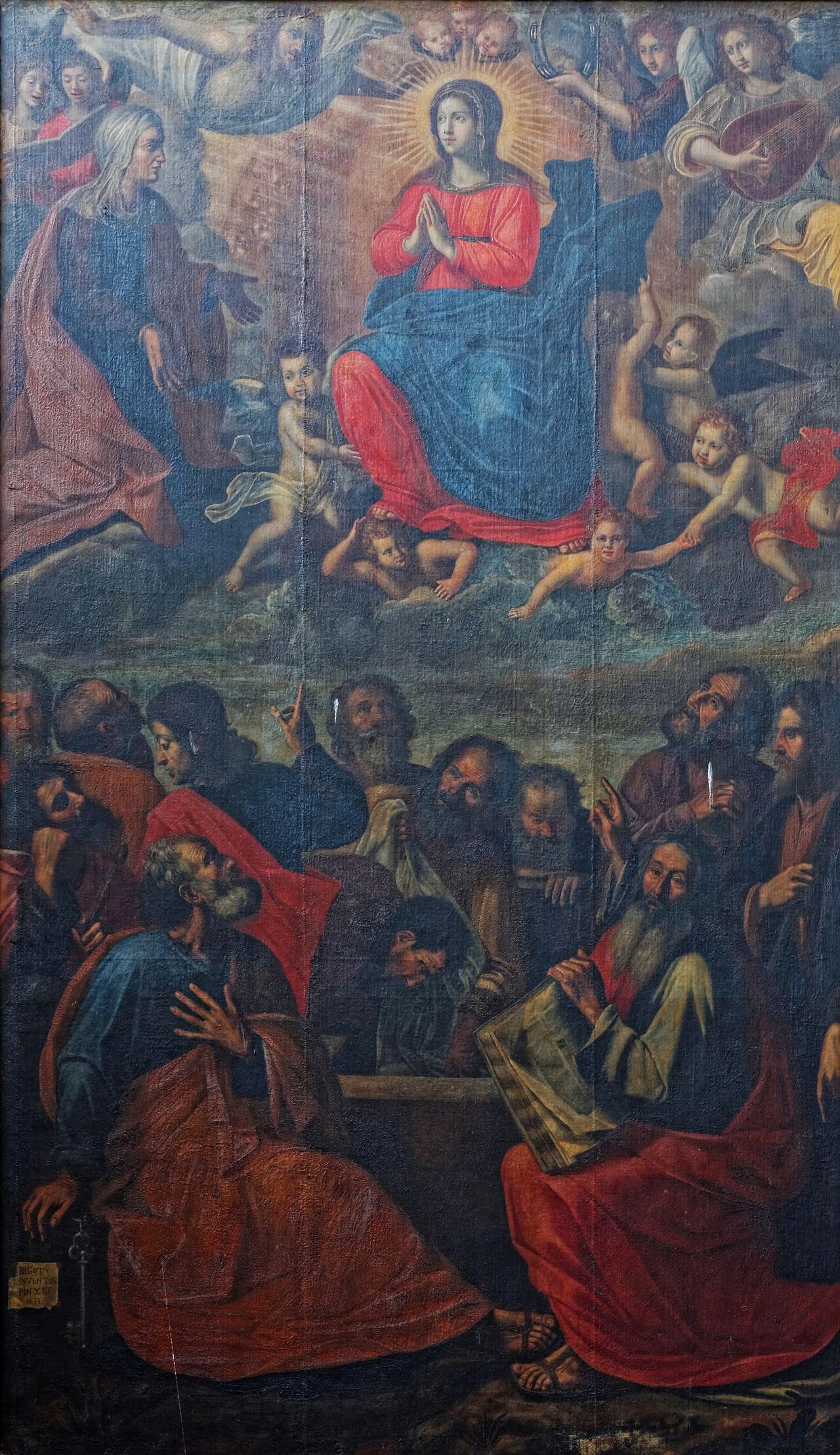 the Assumption of the Virgin Mary by Trophime Bigot