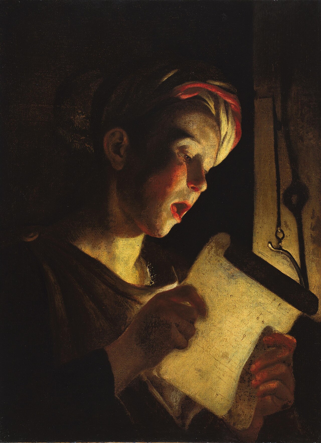 Young Boy Singing (Le Jeune Chanteur) by Trophime Bigot