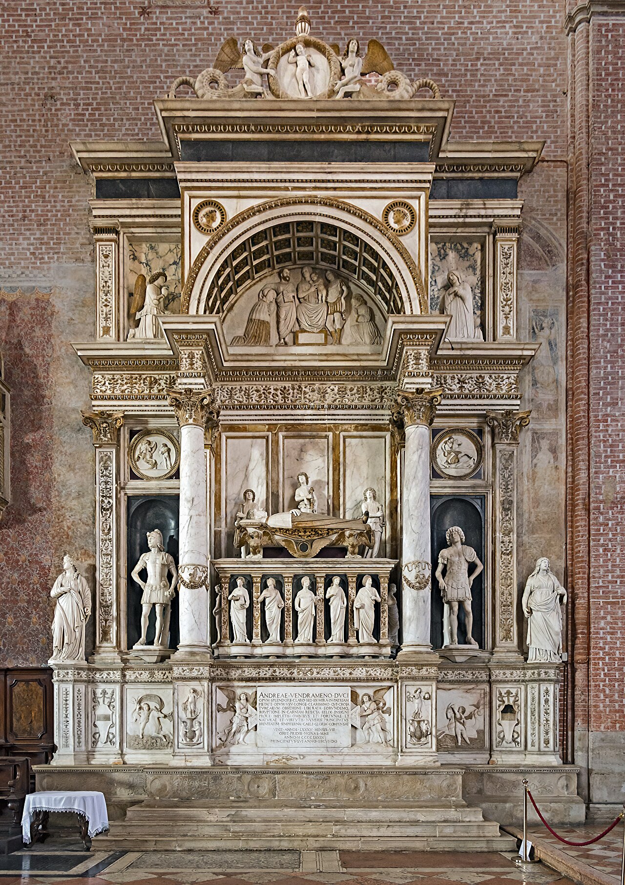 Tomb of the Dodge Andrea Vendramin by Tullio Lombardo