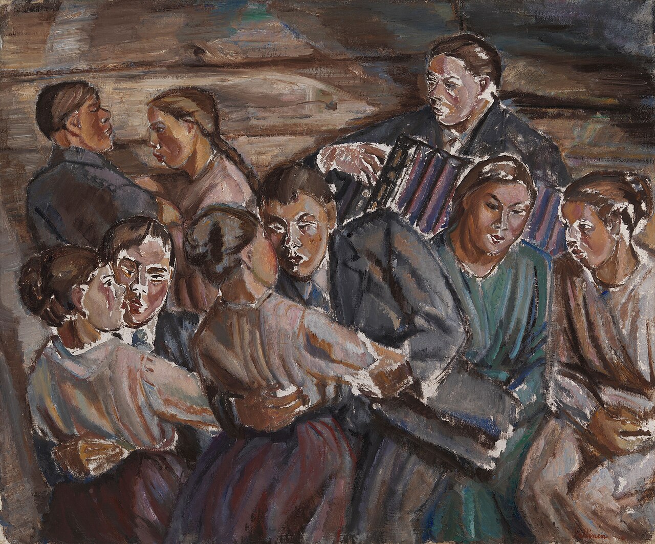 The Barn Dance by Tyko Sallinen