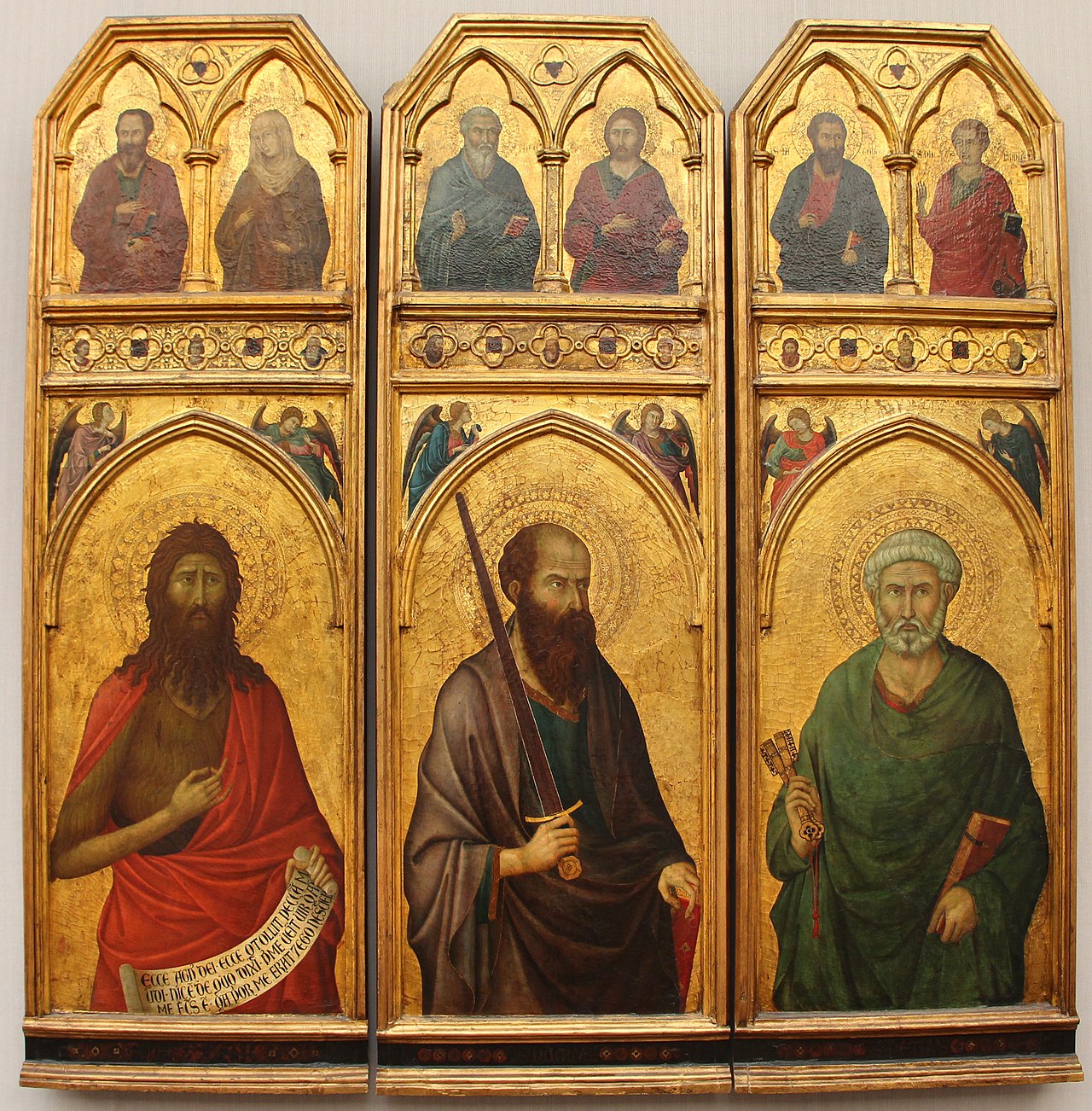 Santa Croce Altarpiece by Ugolino di Nerio