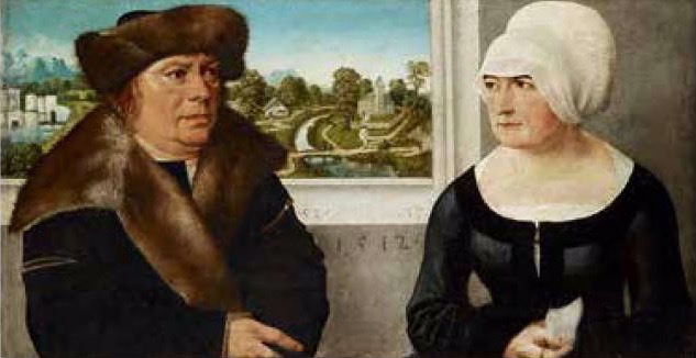 Portrait of a Man and His Wife by Ulrich Apt the Elder
