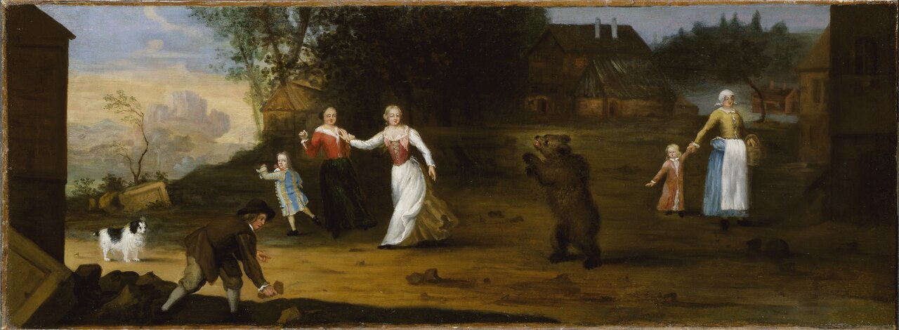 Landscape with Dancing Bears by Ulrika Eleonora of Denmark