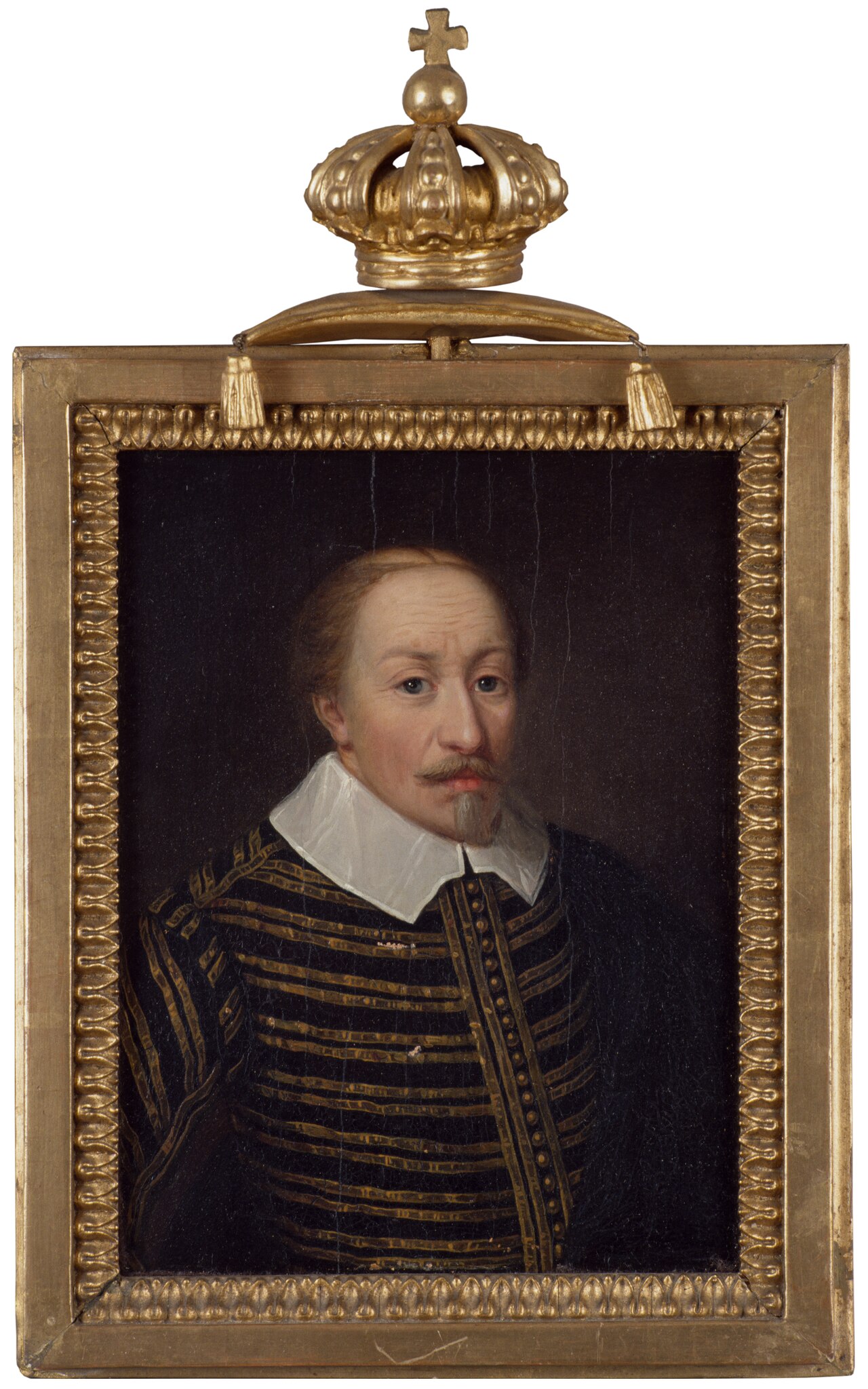 Karl IX (1550-1611), king of Sweden, married to 1. Maria of Pfaltz, 2. Kristina of Holstein-Gottorp by Ulrika Pasch