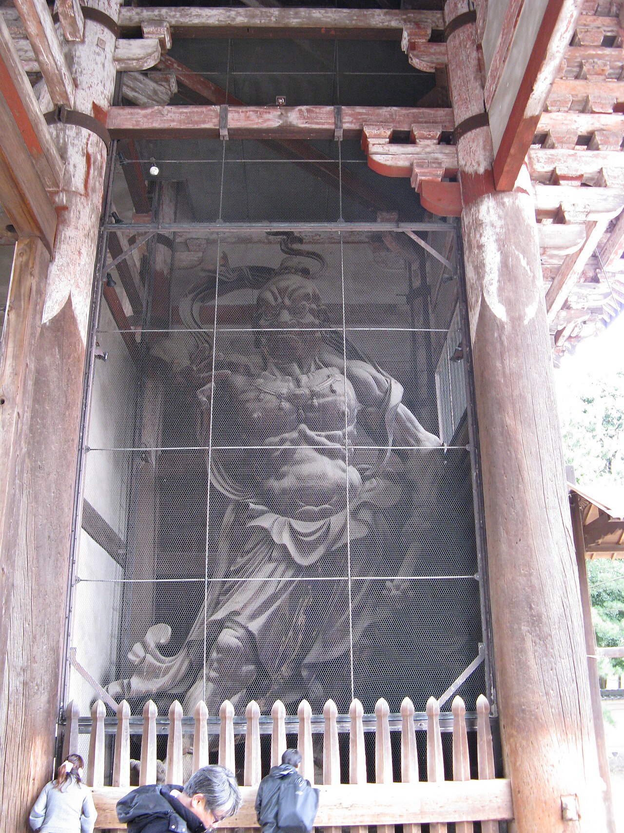 Nio at the Nandaimon, Todaiji by Unkei