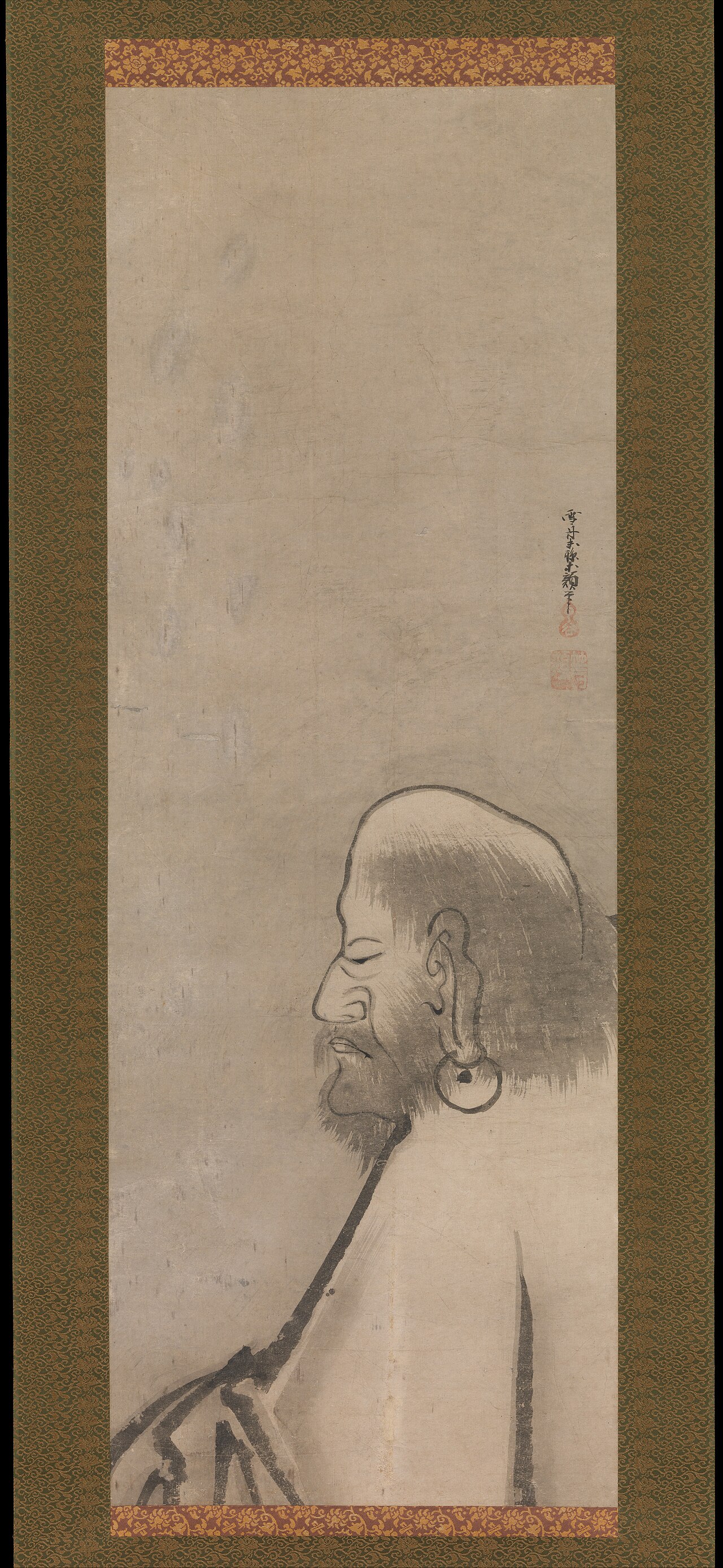 Portrait of Daruma by Unkoku Tōgan