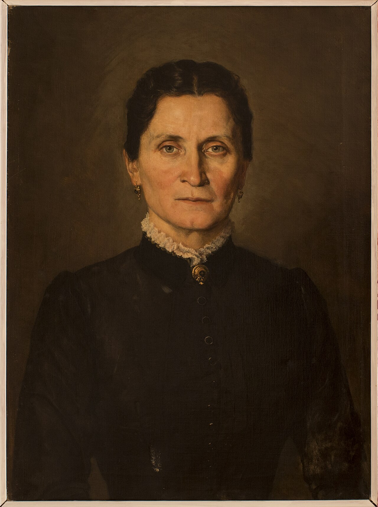 Portrait of Draga Radosavljević (Uroš Predić) by Uroš Predić