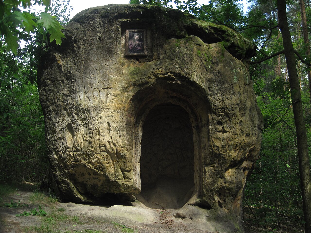 Chapel of Saint Mary Magdalene in Ješovice by Václav Levý