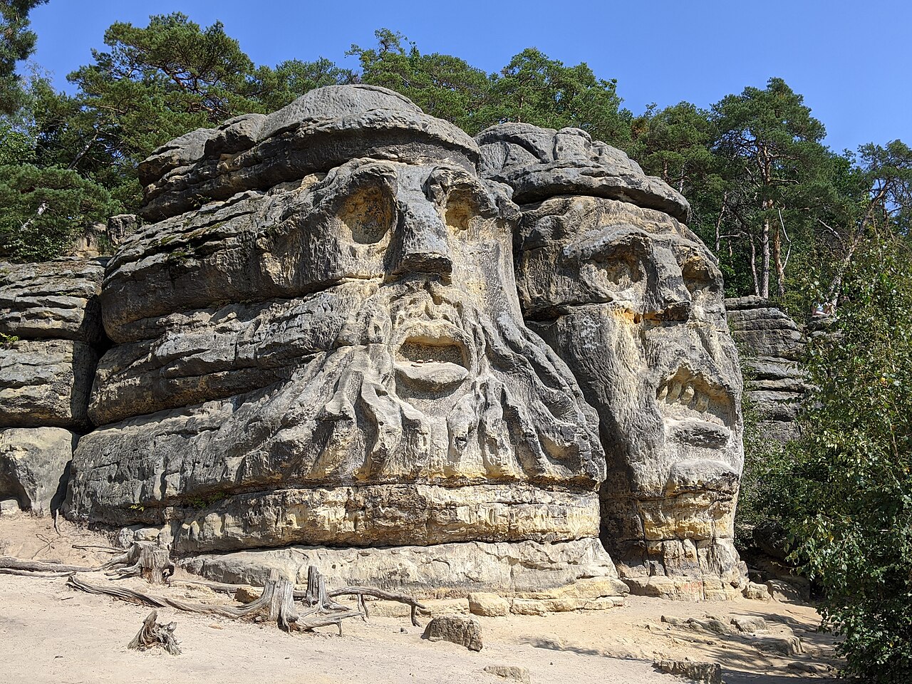 Devil's Heads by Václav Levý