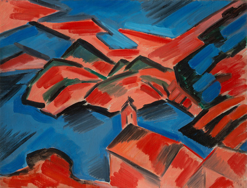 Landscape in Dalmatia by Václav Špála
