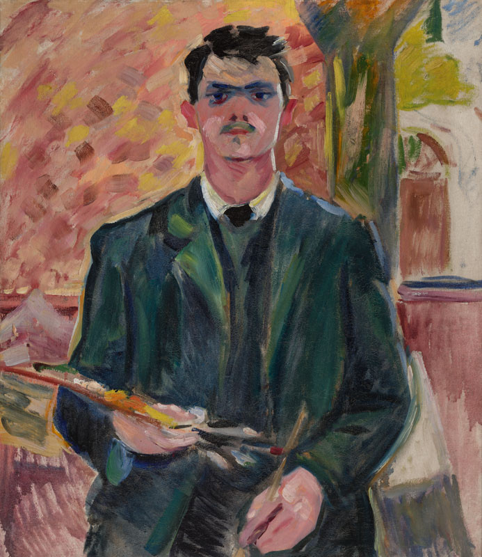Self-Portrait by Václav Špála