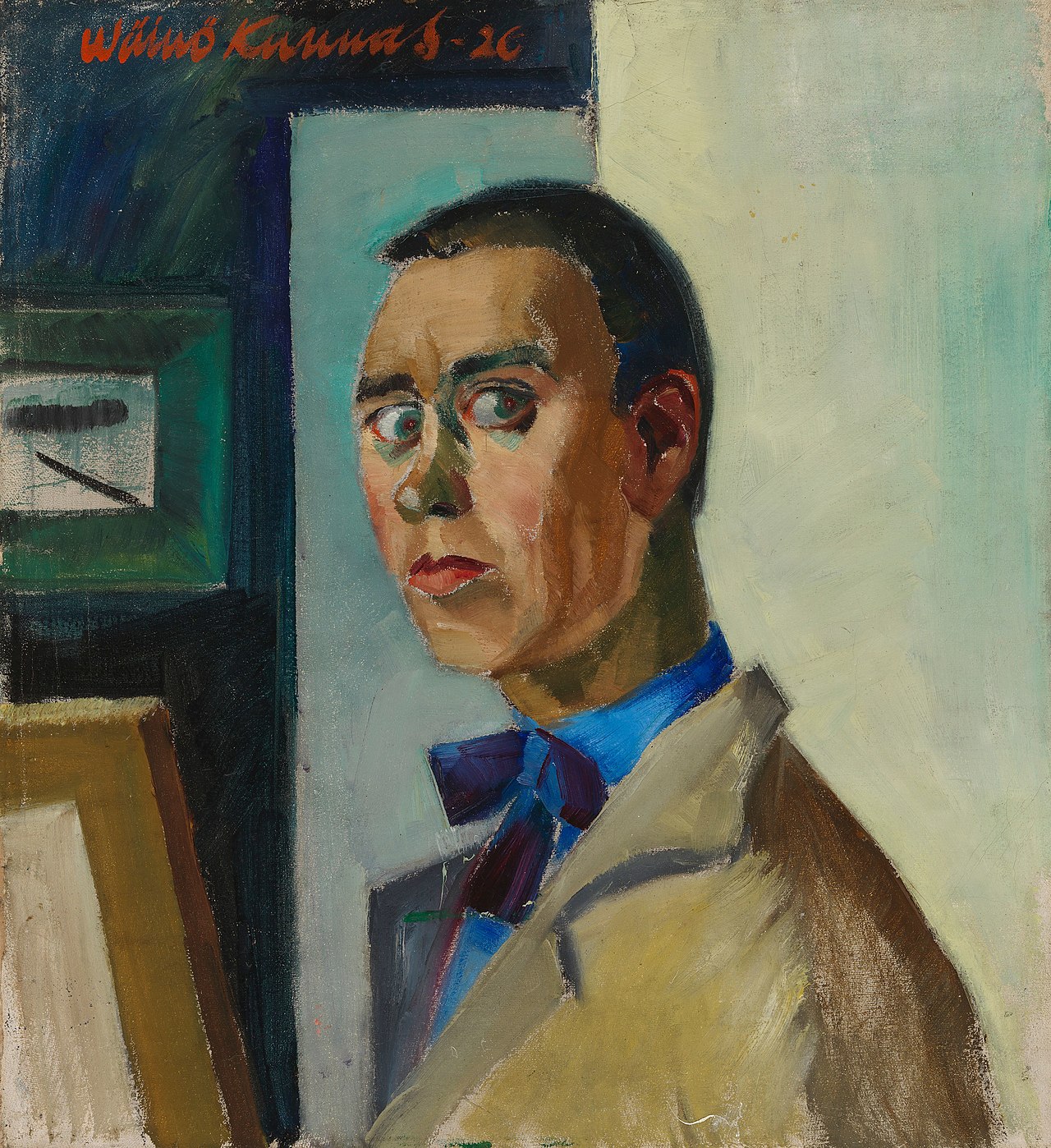 Self-Portrait by Väinö Kunnas