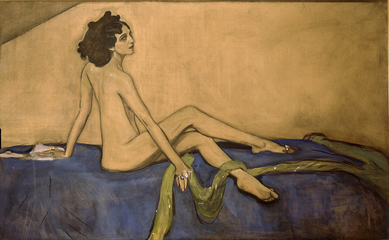 Portrait of Ida Rubinstein by Valentin Serov