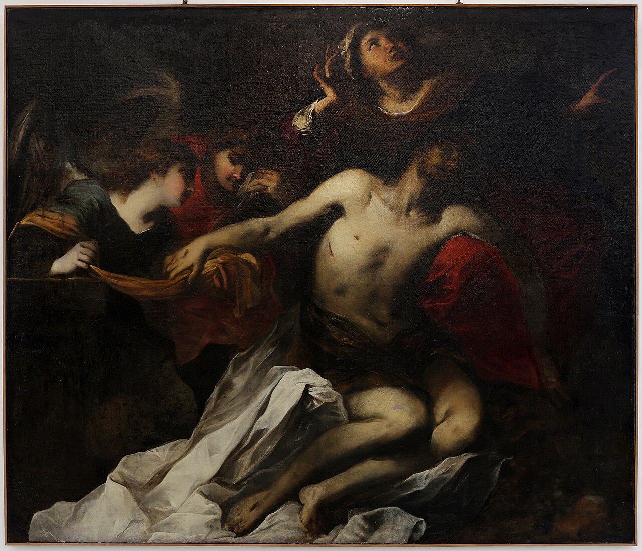 Pietà by Valerio Castello