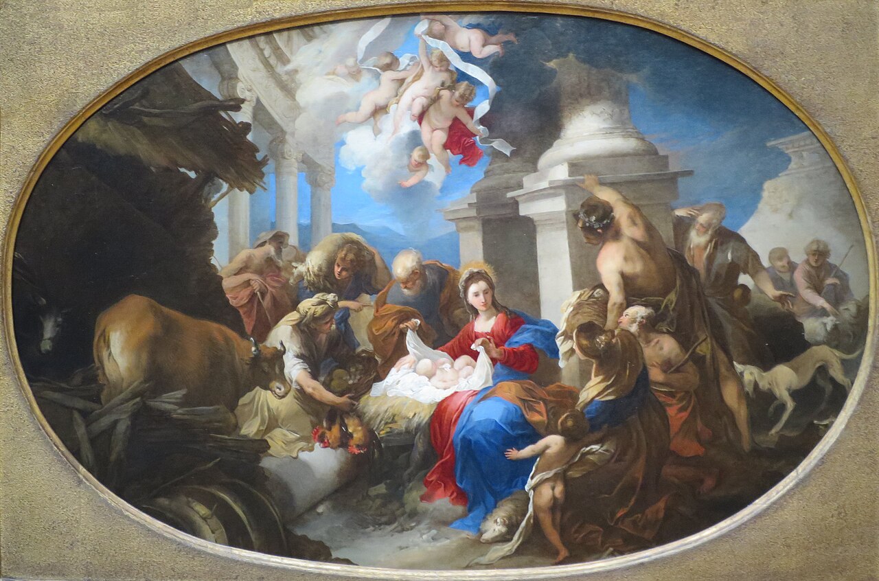 The Adoration of the Shepherds by Valerio Castello