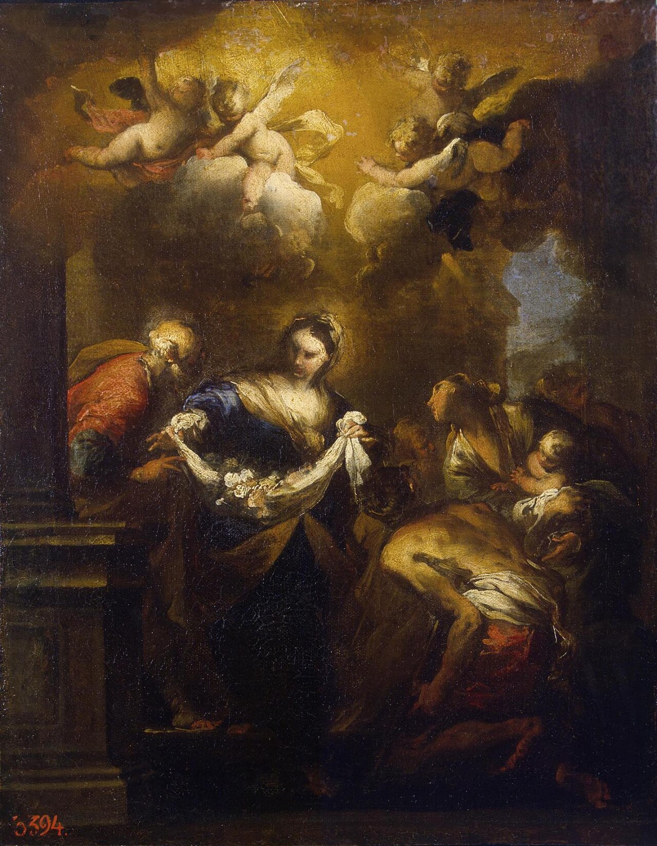 The Miracle of Roses (The Miracle of St Cita) by Valerio Castello