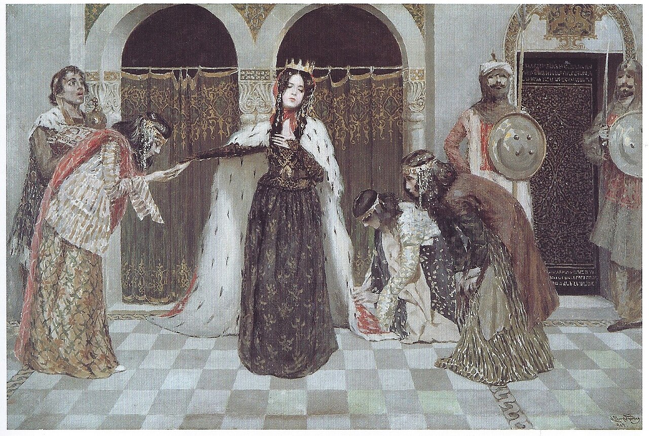 The return of queen Isabelle by Vardges Sureniants