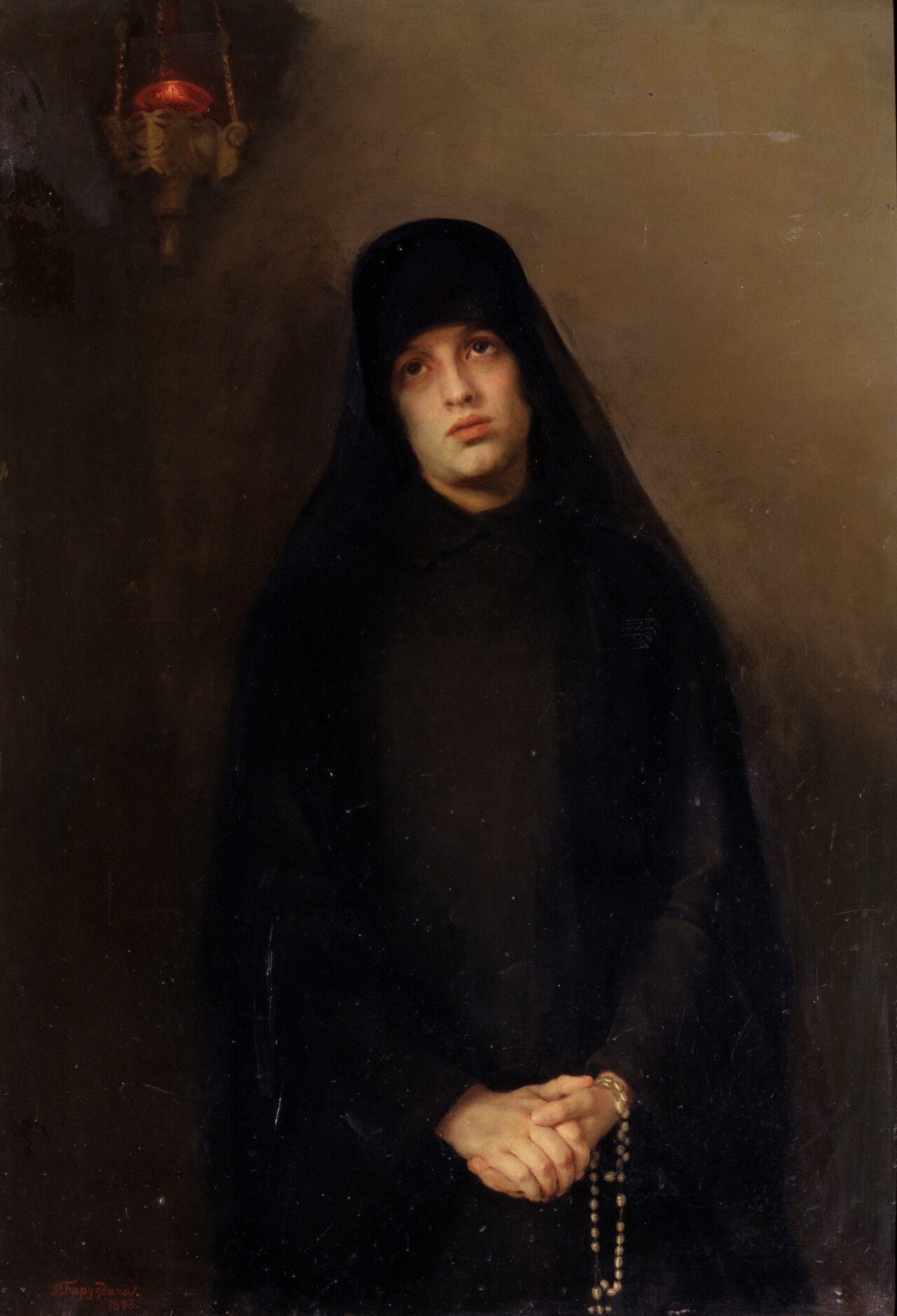 The Nun by Varvara Baruzdina