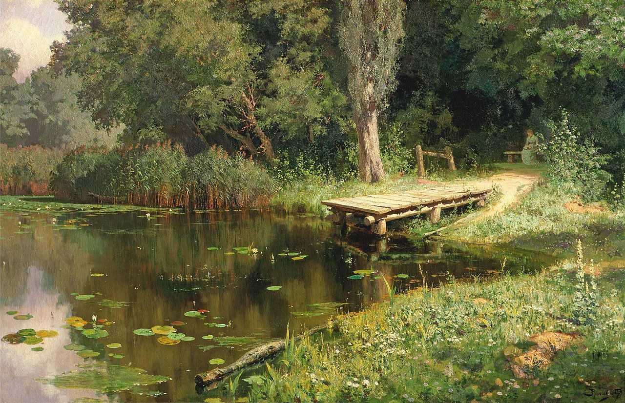 An Overgrown Pond by Vasily Polenov