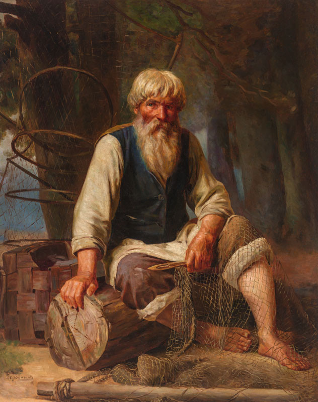 Fisherman by Vasily Vereshchagin