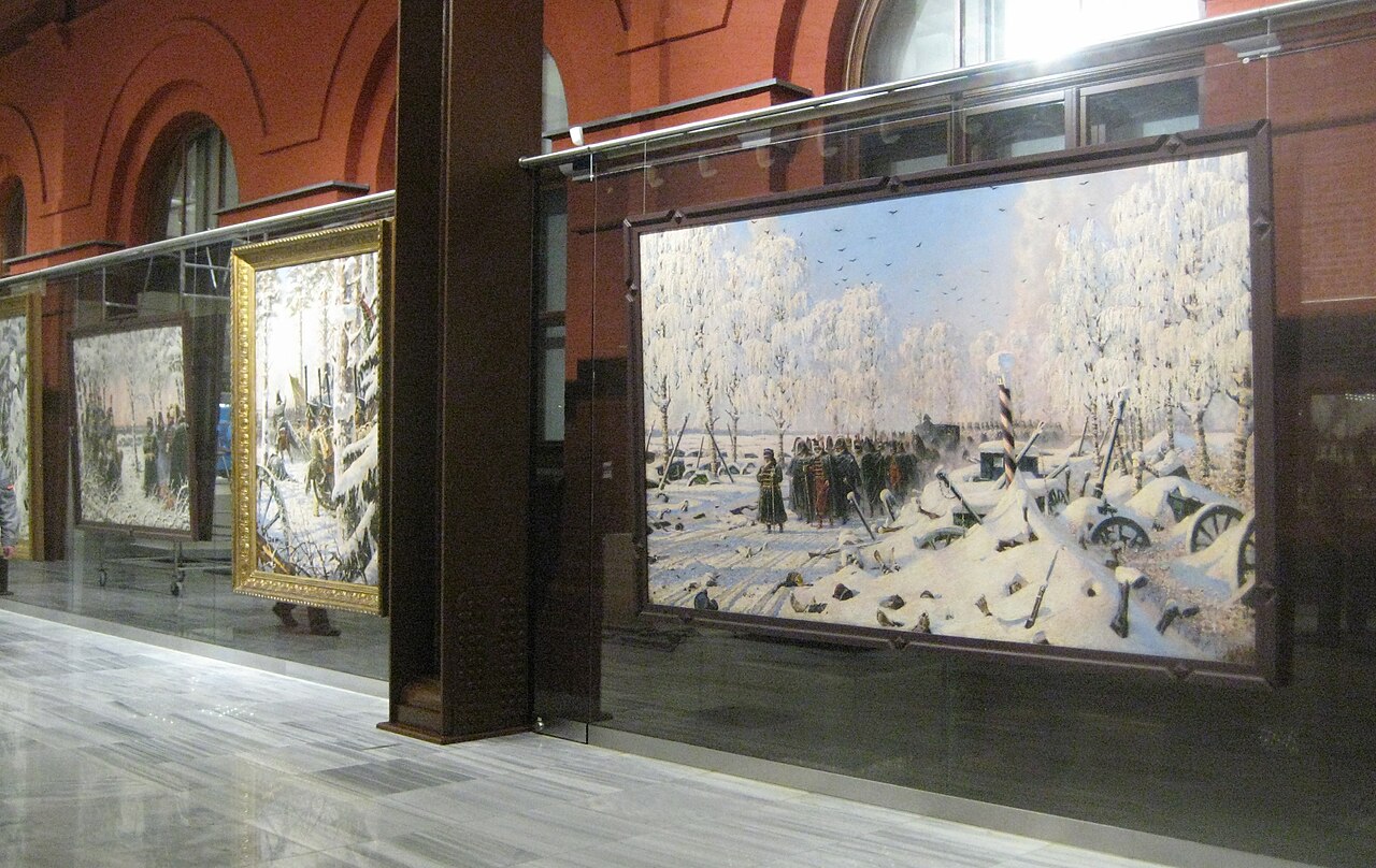 Napoleon I in Russia by Vasily Vereshchagin