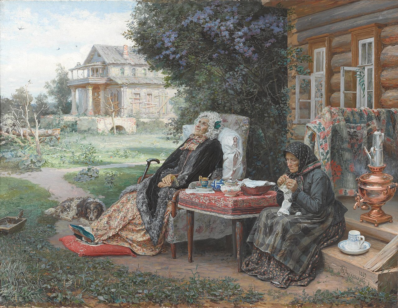 All in the past by Vassily Maximov