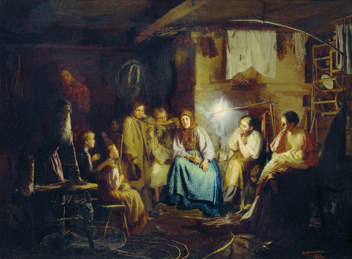 Grandma's fairy tales by Vassily Maximov