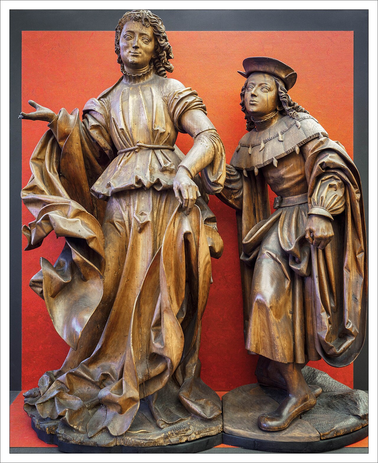 Archangel Raphael and Young Tobias by Veit Stoss